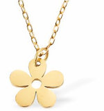 Glowing Golden Daisy Necklace