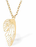 Delicate Golden Wing Necklace