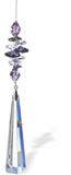 Austrian Crystal Suncatcher, Multi-faceted Crystals with Pendulum Crystal Drop Drop: 30cm from hanging loop to bottom (Approximate) Hang in the window or near a light source for full effect Loved by everyone, Suncatchers are a great gift for any occasion Brightens every space with reflected sunlight to instill calm and peace into a room