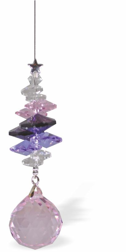 Austrian Crystal Suncatcher, Multi-faceted Crystals