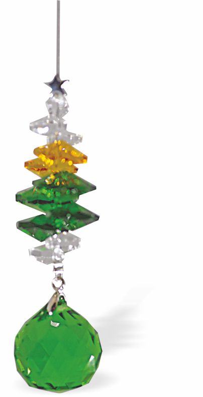 Austrian Crystal Suncatcher, Multi-faceted Crystals