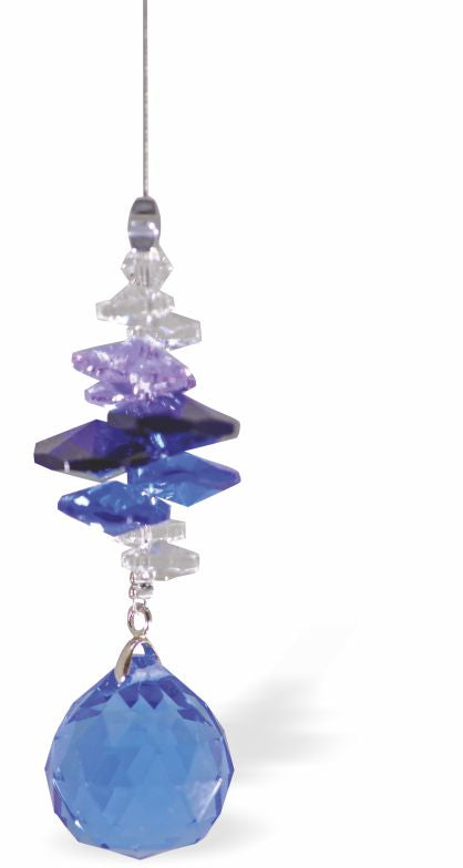 Austrian Crystal Suncatcher, Multi-faceted Crystals