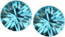 Austrian Crystal Diamond-shape Stud Earrings in Aquamarine Blue. Available in a choice of 5 Sizes.