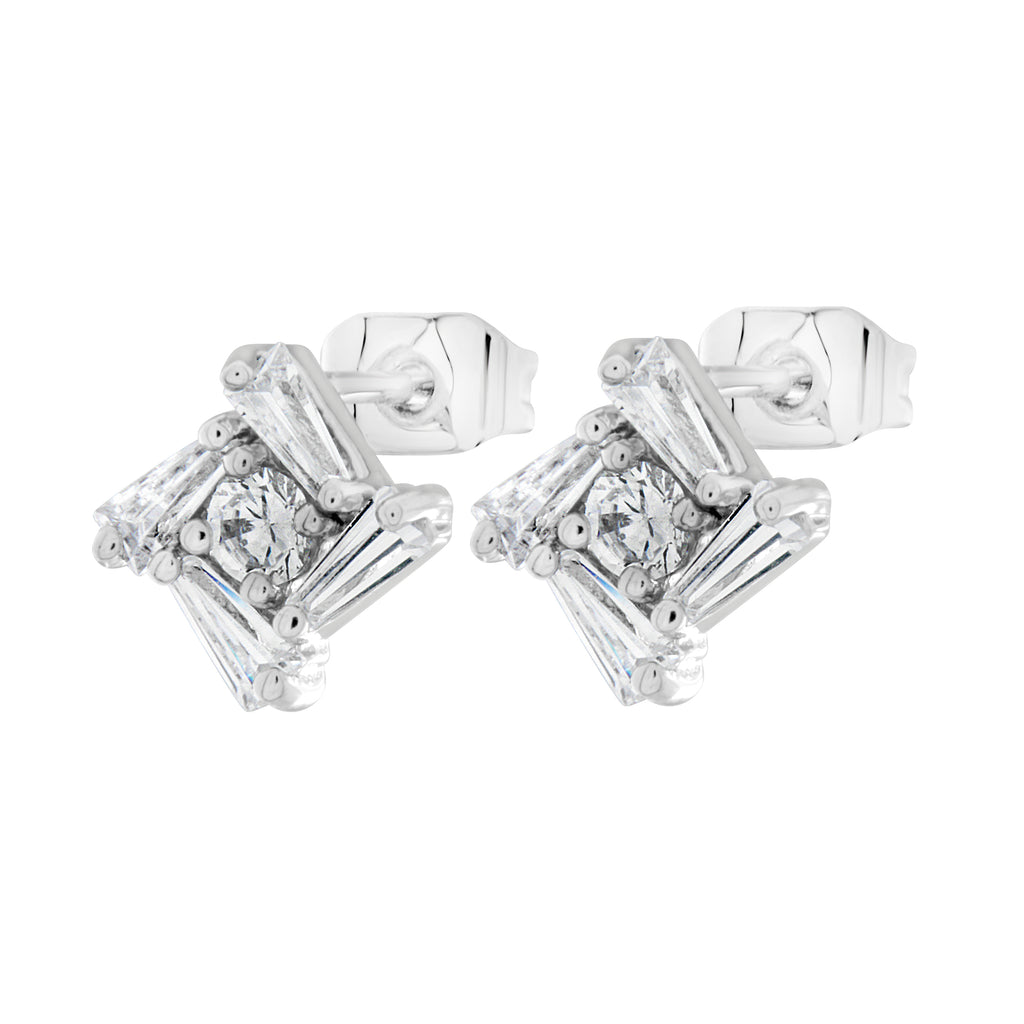 Byzantium Collection Crystal Stud Earrings